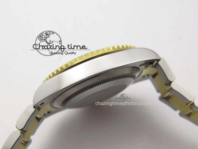Submariner 116613 LN Bp-Maker Best Edition Black Dial On SS YG Bracelet ETA Attractive 3986