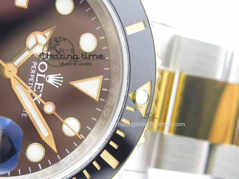 ZipUp Submariner 116613 LN JF 1:1 Best Edition Black Dial On SS YG Bracelet SH 3679