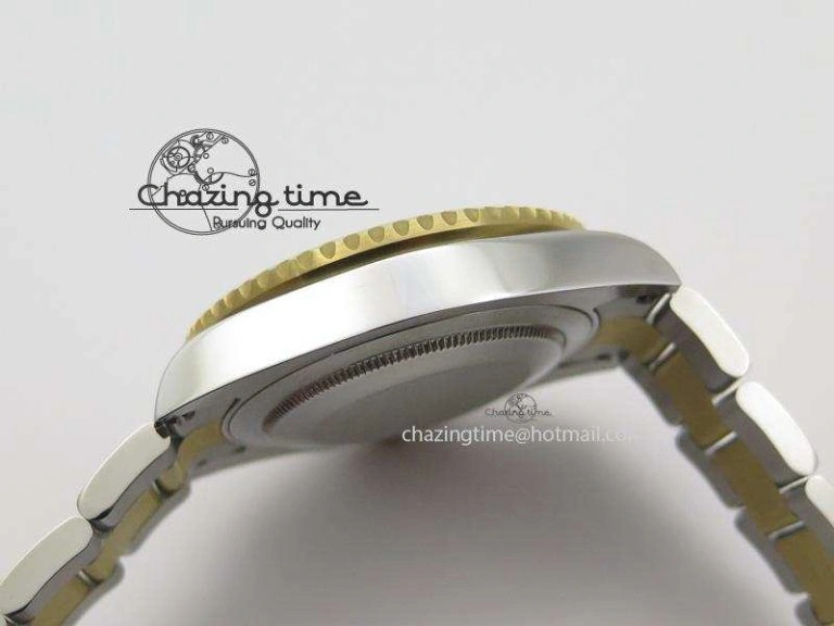 Submariner 116613 LN Noob 1:1 Best Edition YG Wrapped Bezel Black Dial On SS YG Bracelet A Fashionable 3961