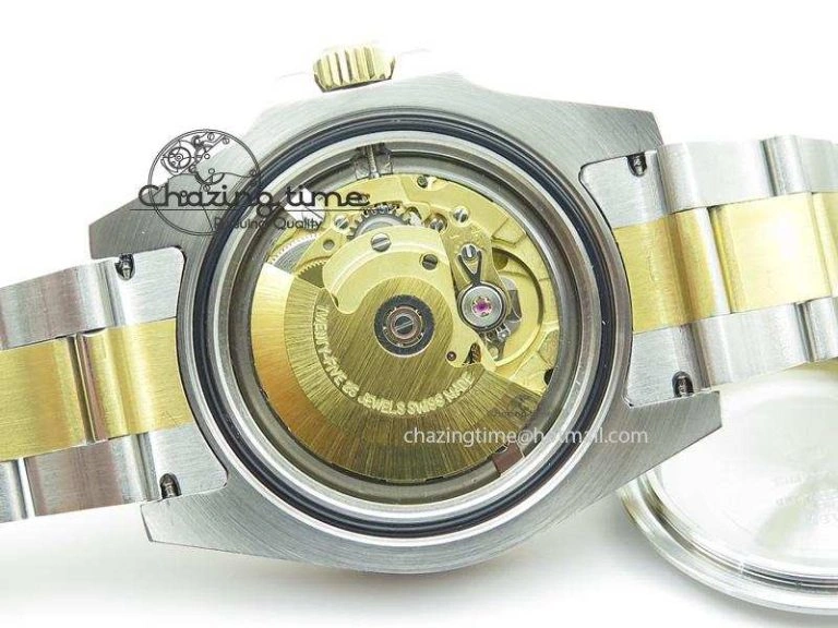 Submariner 116613 LN Noob 1:1 Best Edition YG Wrapped Bezel Black Dial On SS YG Bracelet A Fashionable 3961