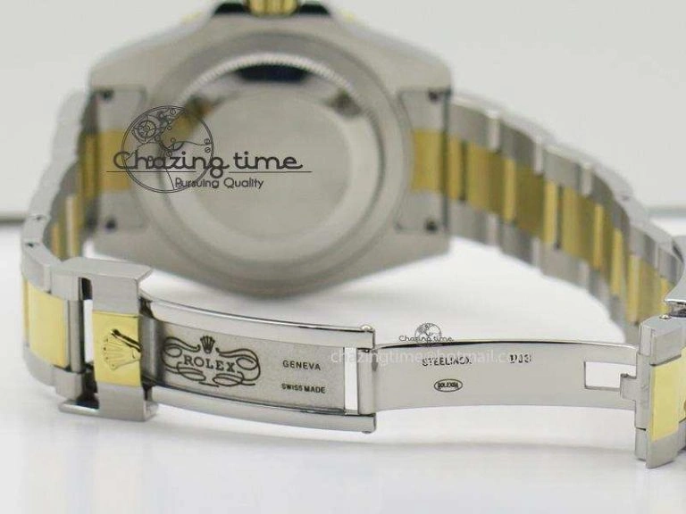 Submariner 116613 LN SS YG Noob Best Edition Black Dial & Bezel On SS YG Bracelet A Soft 4018