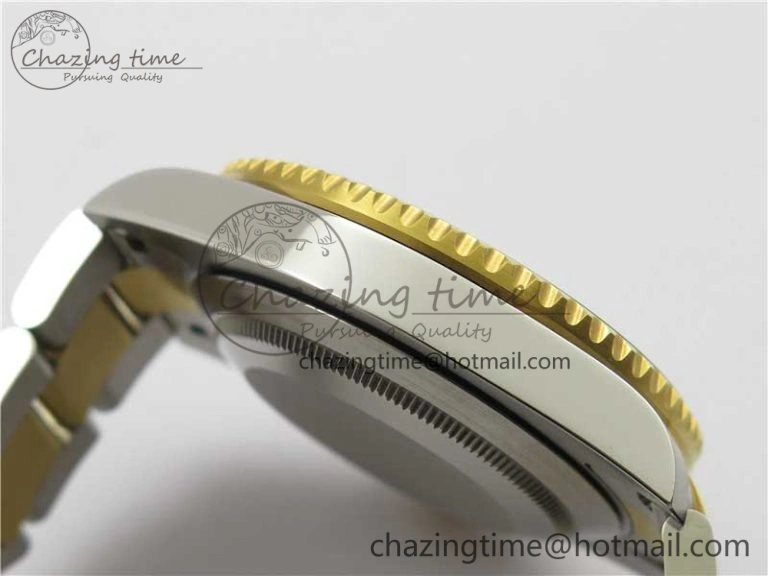 BestValue Submariner 116613 LV VRF Best Edition YG Wrapped Bezel Green Dial on SS YG Bracelet A2836 MAX Version 2920
