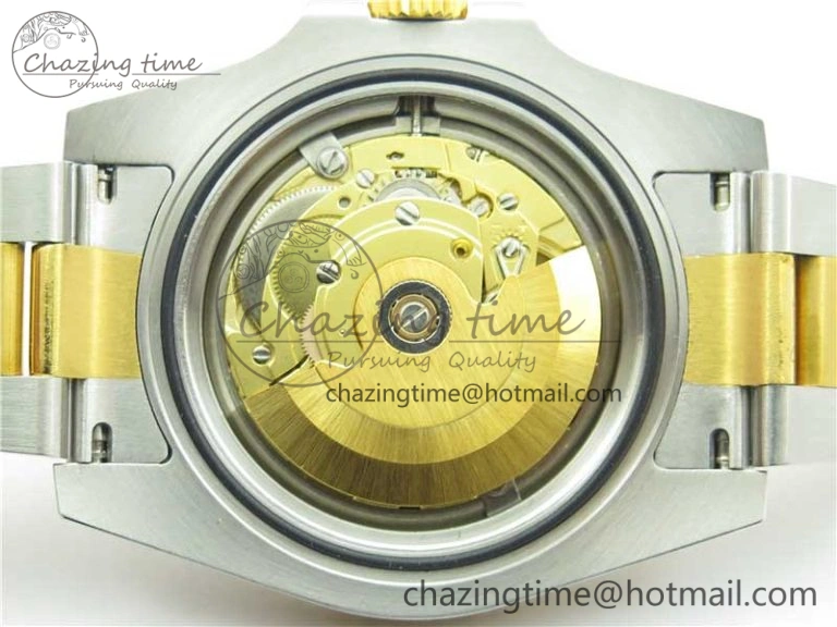 BestValue Submariner 116613 LV VRF Best Edition YG Wrapped Bezel Green Dial on SS YG Bracelet A2836 MAX Version 2920