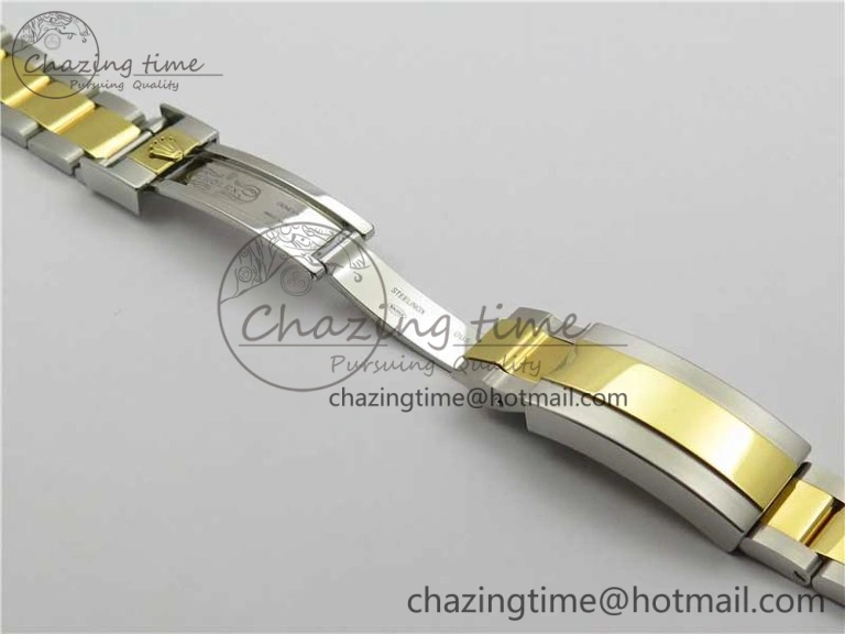 BestValue Submariner 116613 LV VRF Best Edition YG Wrapped Bezel Green Dial on SS YG Bracelet A2836 MAX Version 2920