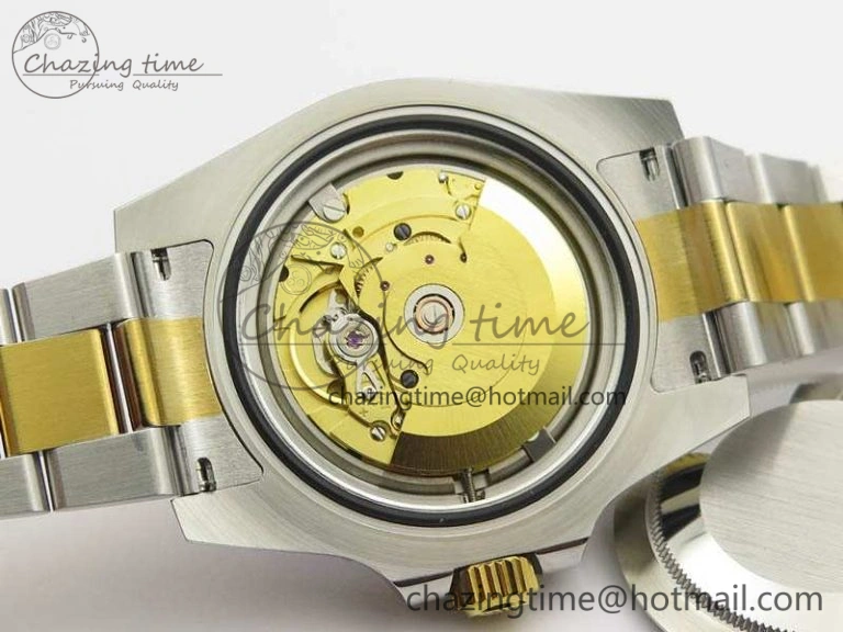 Unique Submariner 116613LB Noob 1:1 Best Edition Blue Dial On SS YG Bracelet A2836 V 3574