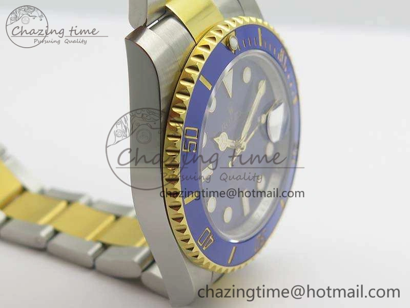 Lightweight Submariner 116613LB Wrapped SS YG VRF 1:1 Best Edition Blue Dial A 3533