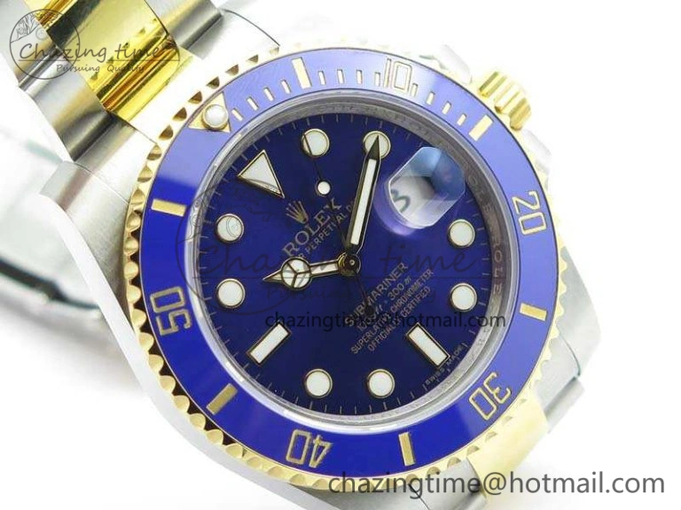 Lightweight Submariner 116613LB Wrapped SS YG VRF 1:1 Best Edition Blue Dial A 3533
