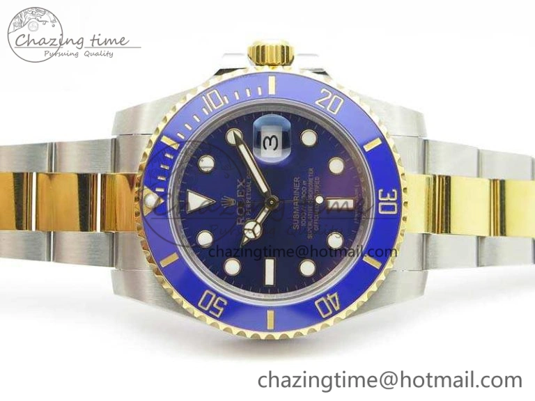 Lightweight Submariner 116613LB Wrapped SS YG VRF 1:1 Best Edition Blue Dial A 3533