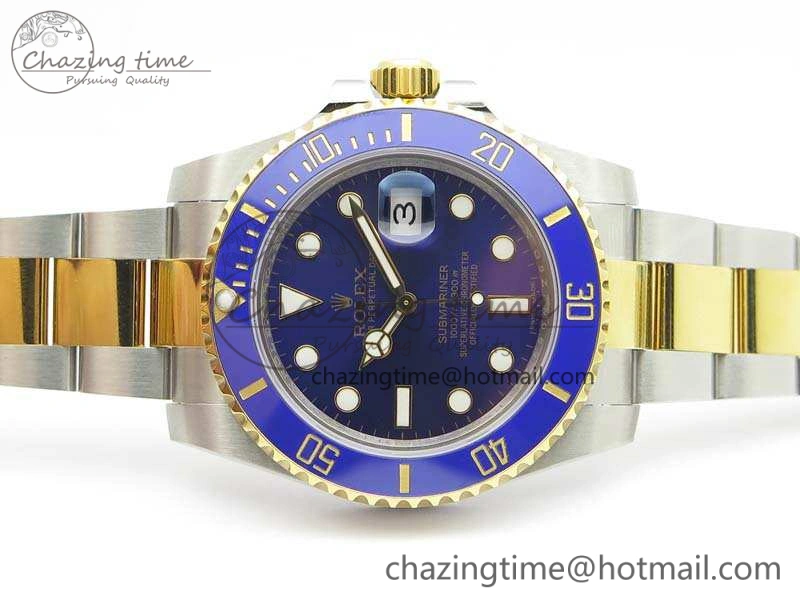 Lightweight Submariner 116613LB Wrapped SS YG VRF 1:1 Best Edition Blue Dial A 3533
