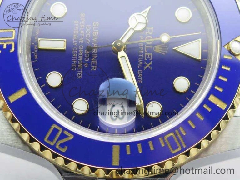Lightweight Submariner 116613LB Wrapped SS YG VRF 1:1 Best Edition Blue Dial A 3533