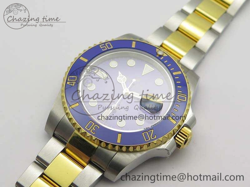 Lightweight Submariner 116613LB Wrapped SS YG VRF 1:1 Best Edition Blue Dial A 3533