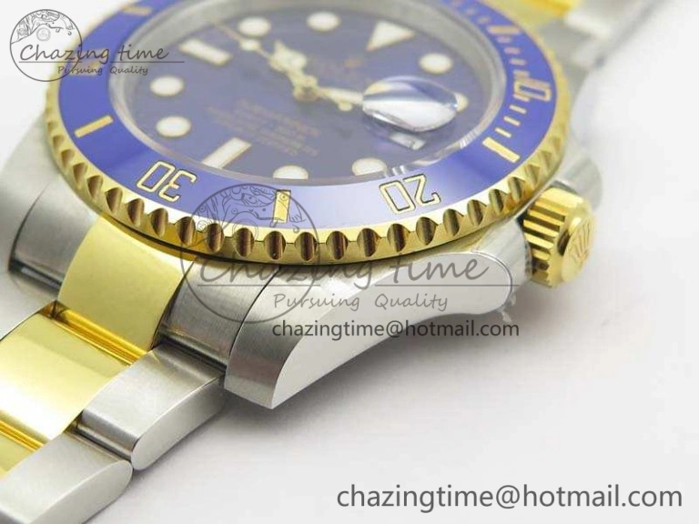 Lightweight Submariner 116613LB Wrapped SS YG VRF 1:1 Best Edition Blue Dial A 3533