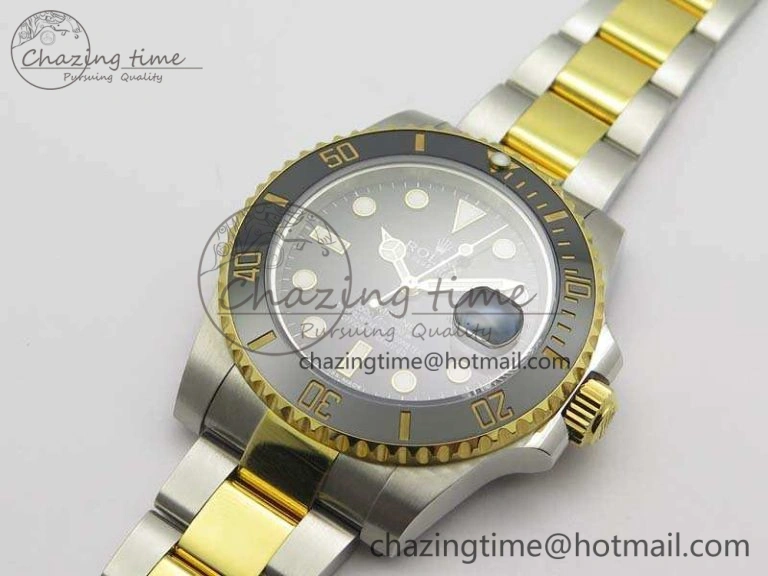 UrbanChic Submariner 116613LN Black Wrapped SS YG VRF 1:1 Best Edition Black Dial A 3534