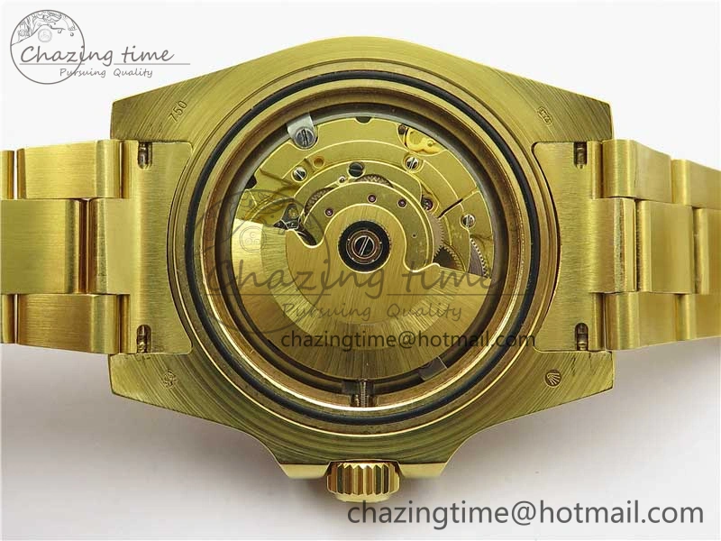 Submariner 116618 LB D1F Best Edition YG Wrapped Blue Dial on YG Wrapped Bracelet A ZipUp 2590