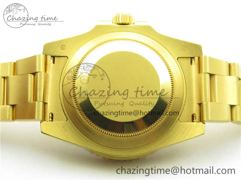 Submariner 116618 LV VRF Best Edition YG Wrapped Green Dial on YG Wrapped Bracelet A2836 MAX Version Supportive 2919