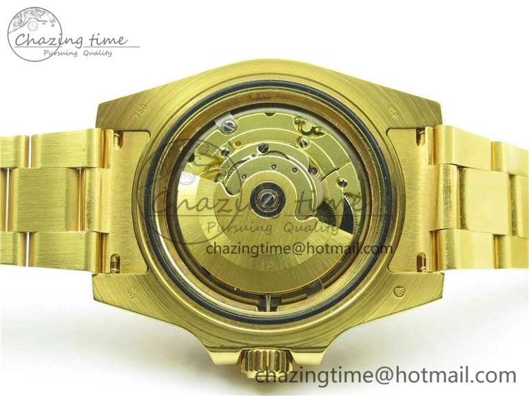Submariner 116618 LV VRF Best Edition YG Wrapped Green Dial on YG Wrapped Bracelet A2836 MAX Version Supportive 2919