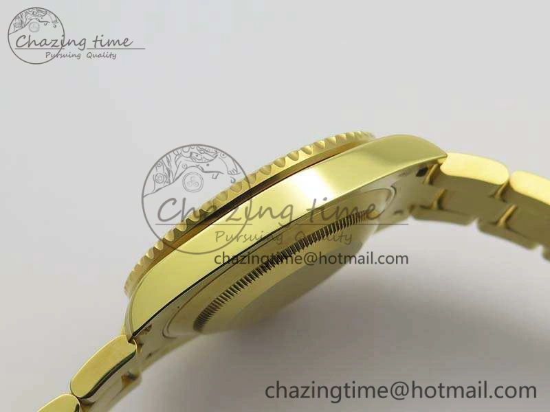 Affordable Submariner 116618LB Full YG Wrapped VRF 1:1 Best Edition Blue Dial On Full YG Wrapped Bracelet A 3529