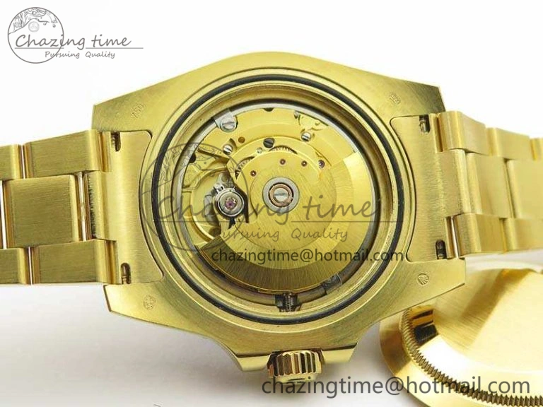 Affordable Submariner 116618LB Full YG Wrapped VRF 1:1 Best Edition Blue Dial On Full YG Wrapped Bracelet A 3529