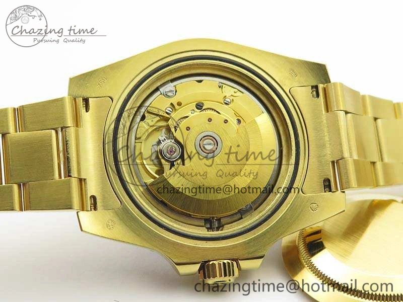 SmartChoice Submariner 116618LN Full YG Wrapped VRF 1:1 Best Edition Black Dial On Full YG Wrapped Bracelet A 3527