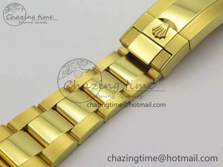 SmartChoice Submariner 116618LN Full YG Wrapped VRF 1:1 Best Edition Black Dial On Full YG Wrapped Bracelet A 3527