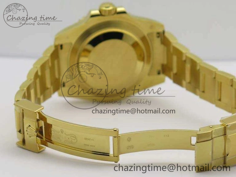 SmartChoice Submariner 116618LN Full YG Wrapped VRF 1:1 Best Edition Black Dial On Full YG Wrapped Bracelet A 3527