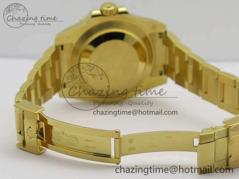 SmartChoice Submariner 116618LN Full YG Wrapped VRF 1:1 Best Edition Black Dial On Full YG Wrapped Bracelet A 3527
