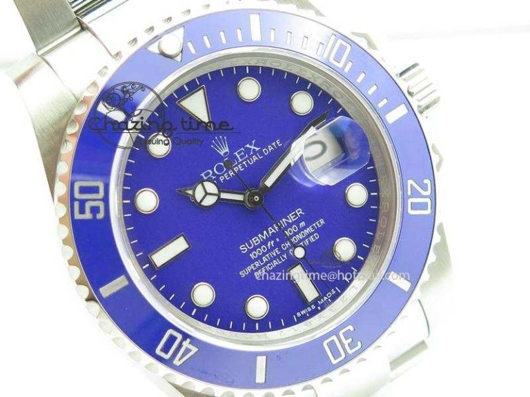 Bold Submariner 116619 LB Blue Ceramic 1:1 Noob Best Edition A2836 V 4035