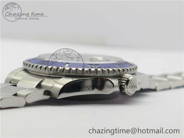 Unisex Submariner 116619 LB Blue Ceramic 316L Bp Maker 1:1 Best Edition Blue Dial on SS Bracelet SA3135 V 3018