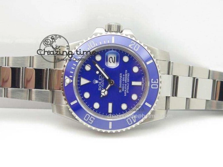 FashionForward Submariner 116619 LB Blue Ceramic Bp Best Edition On SS Bracelet Miyota 9015 V 4007