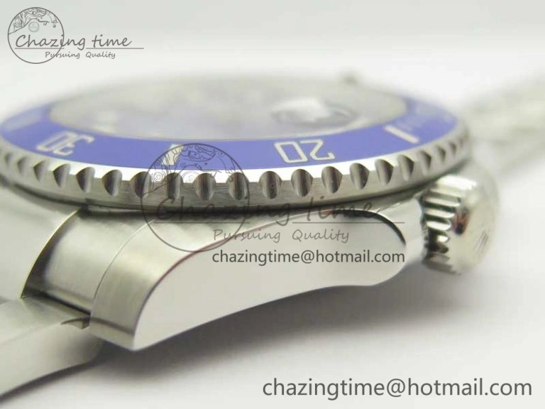 Submariner 116619 LB Blue Ceramic JF Best Edition Blue Dial on SS Bracelet A Neat 3349