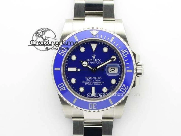 Submariner 116619 LB Blue Ceramic V7 1:1 Noob Best Edition A Resilient 3830