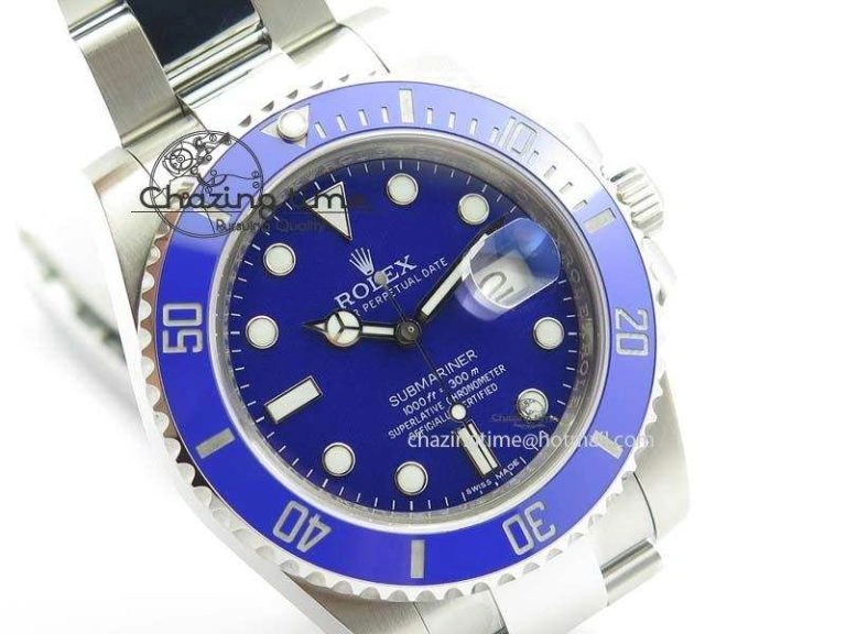 Submariner 116619 LB Blue Ceramic V7 1:1 Noob Best Edition A Resilient 3830