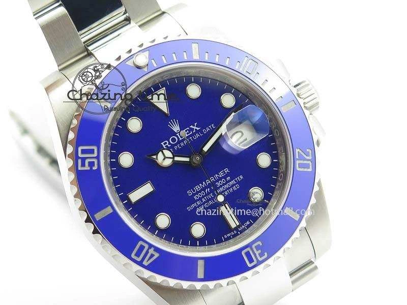 Submariner 116619 LB Blue Ceramic V7 1:1 Noob Best Edition A Resilient 3830