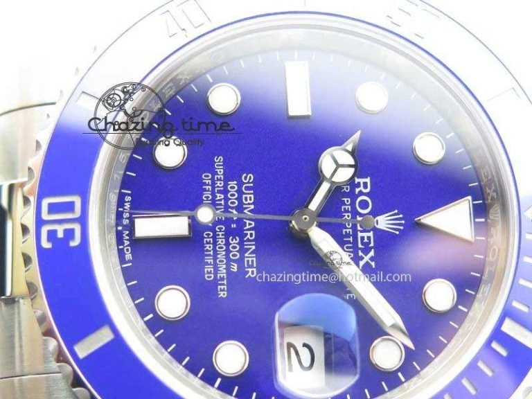 Submariner 116619 LB Blue Ceramic V7 1:1 Noob Best Edition A Resilient 3830