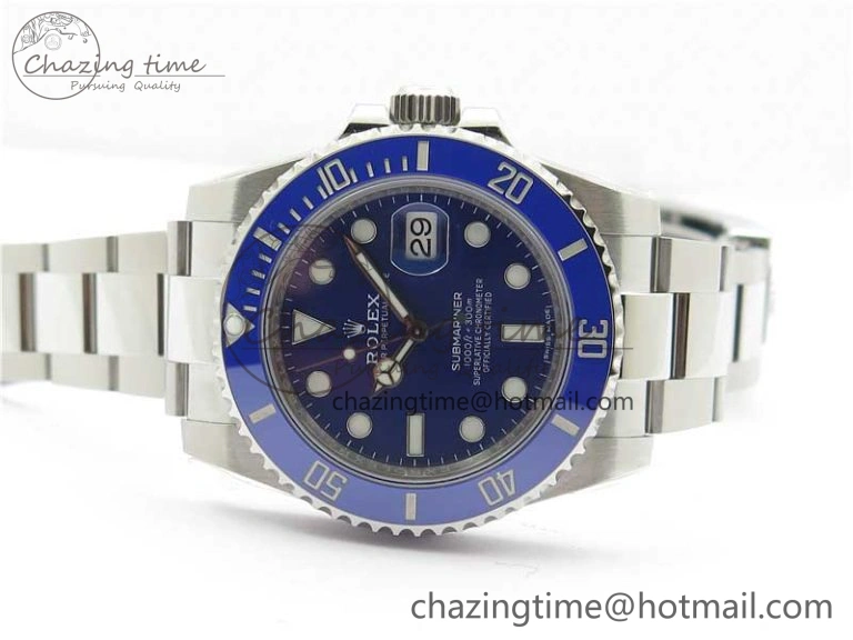 Submariner 116619 LB Blue Ceramic VSF 1:1 Best Edition 904L SS Case and Bracelet VS Efficient 2797