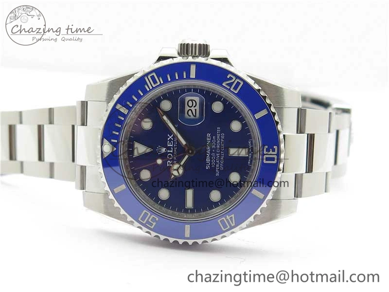 Submariner 116619 LB Blue Ceramic VSF 1:1 Best Edition 904L SS Case and Bracelet VS Efficient 2797