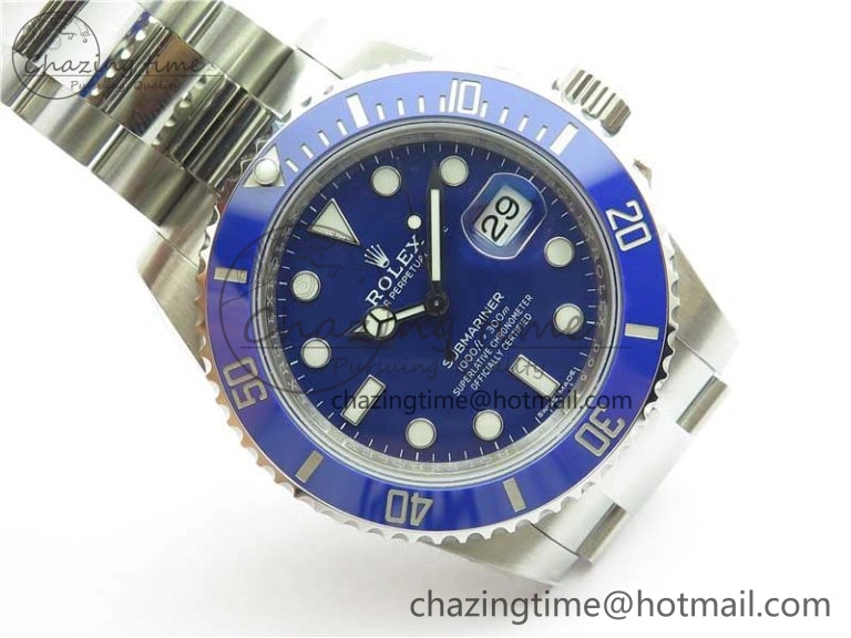 Submariner 116619 LB Blue Ceramic VSF 1:1 Best Edition 904L SS Case and Bracelet VS Efficient 2797