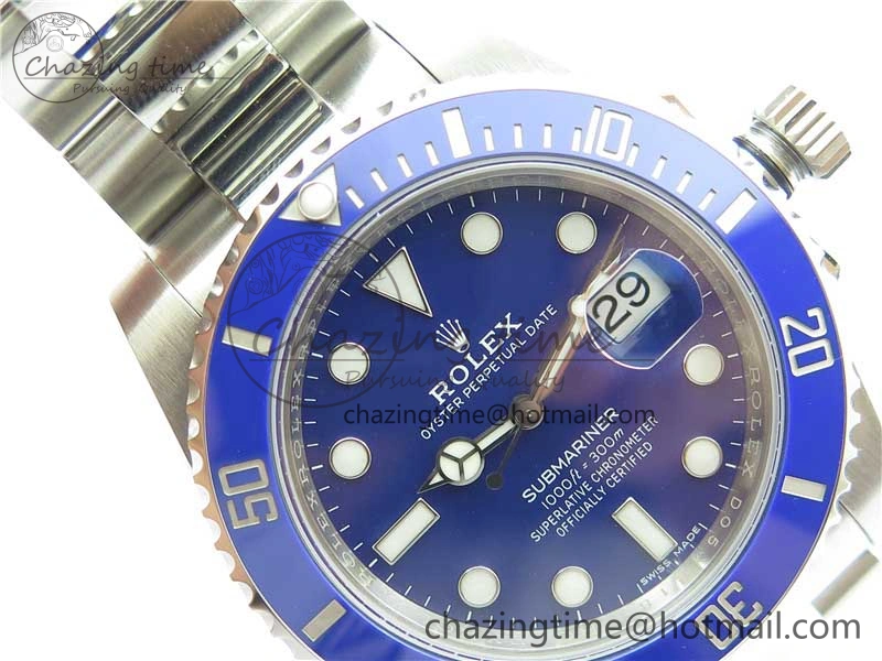 Submariner 116619 LB Blue Ceramic VSF 1:1 Best Edition 904L SS Case and Bracelet VS Efficient 2797