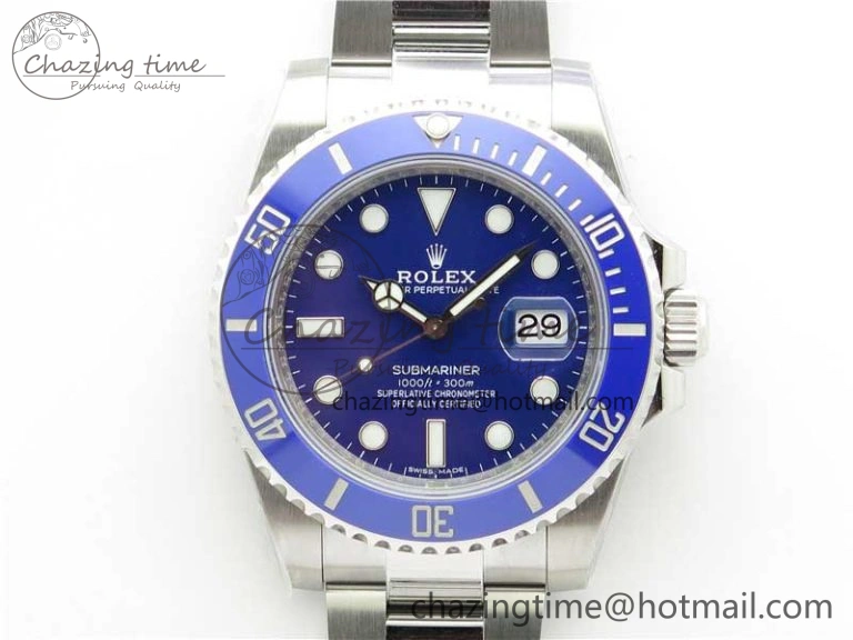 Submariner 116619 LB Blue Ceramic VSF 1:1 Best Edition 904L SS Case and Bracelet VS Efficient 2797