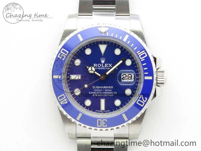 Submariner 116619 LB Blue Ceramic VSF 1:1 Best Edition 904L SS Case and Bracelet VS Efficient 2797