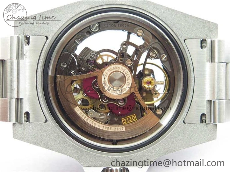 Submariner 116660 Andrea Pirlo SS WWF Best Edition Carbon Bezel on Skeleton SA Tailored 2925