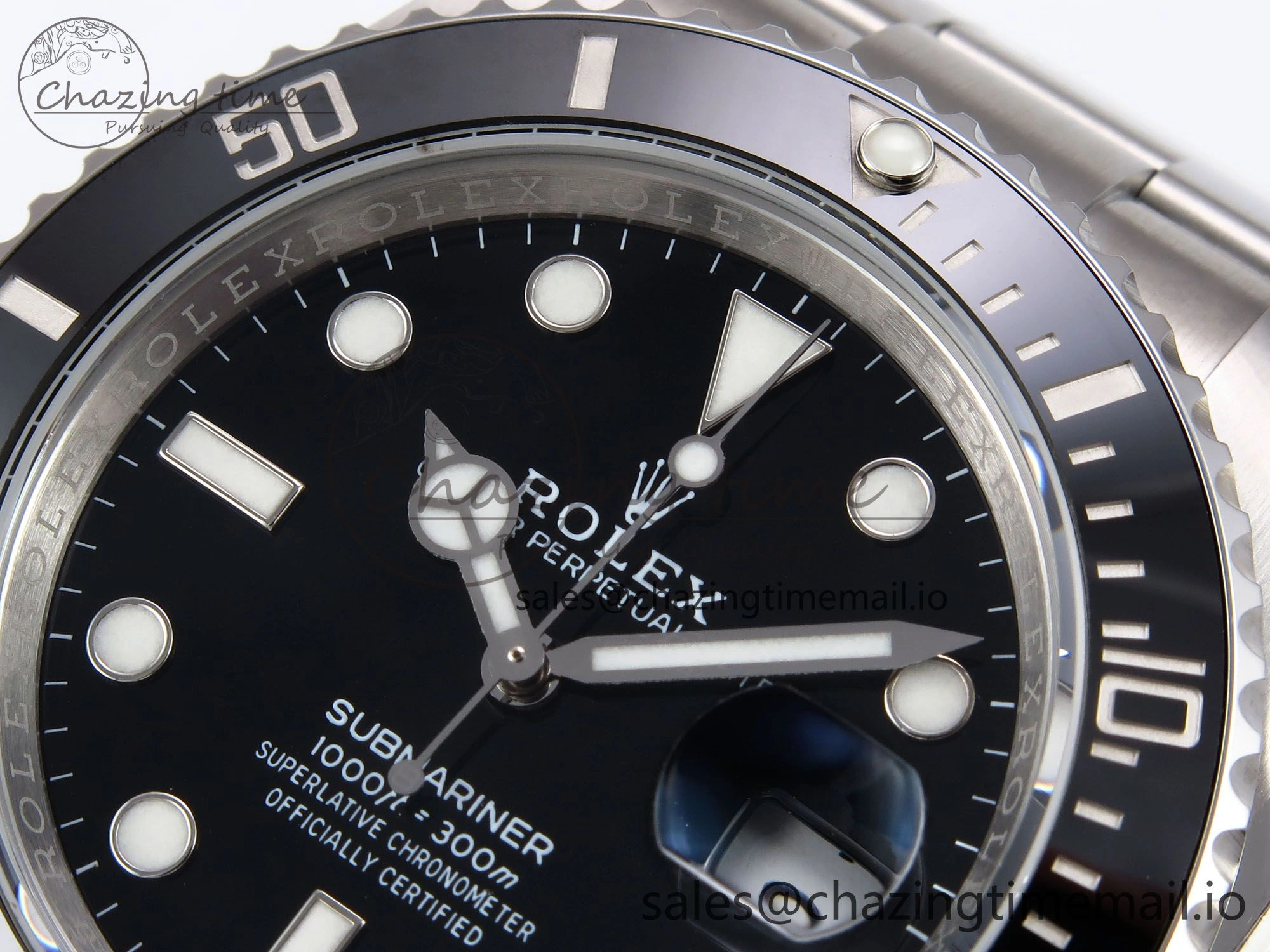 Submariner 126610 LN 41mm RF 1:1 Best Edition Black Ceramic on SS 904L Bracelet Steel VR Vibrant 1012