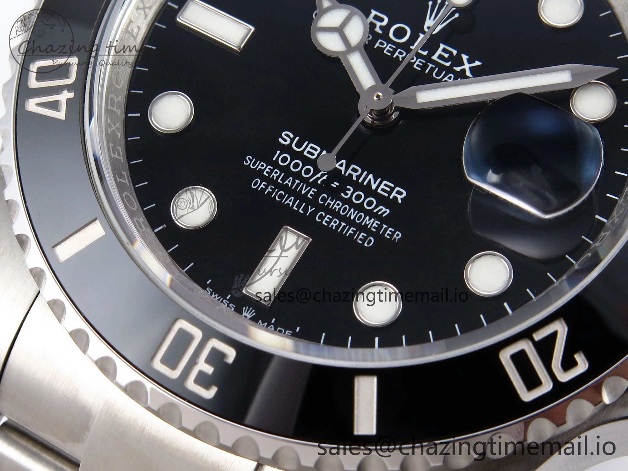 Submariner 126610 LN 41mm RF 1:1 Best Edition Black Ceramic on SS 904L Bracelet Steel VR Vibrant 1012