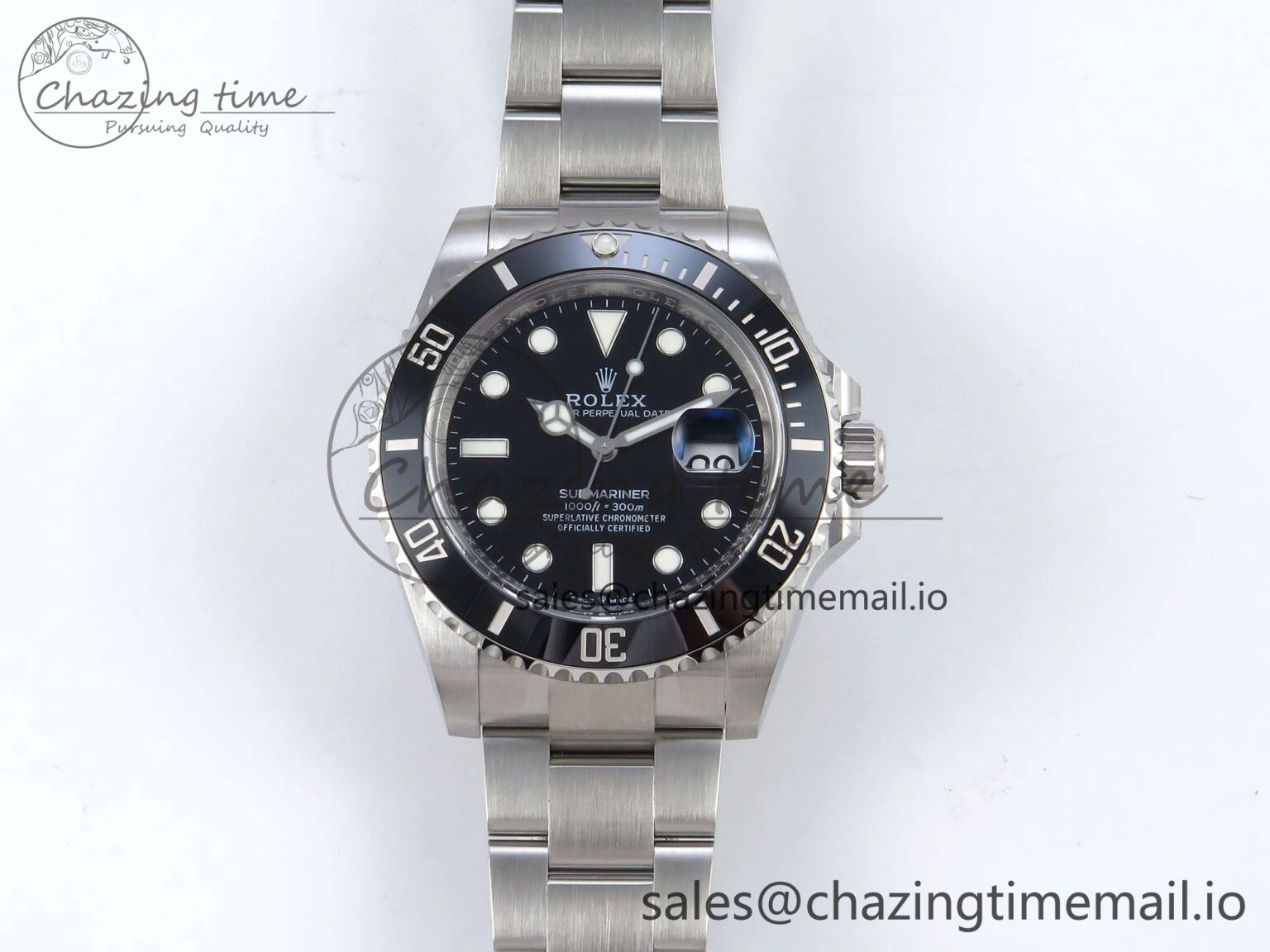 Submariner 126610 LN 904L SS THBF 1:1 Best Edition Black Dial On 904L SS Bracelet SH HighPerformance 352