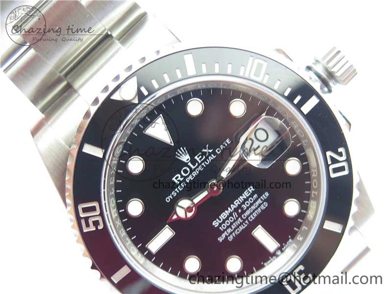 Submariner 126610 LN Black Ceramic Noob 1:1 Best Edition 904L SS Case and Bracelet A Breathable 2762
