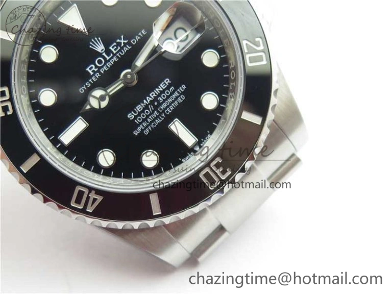 Submariner 126610 LN Black Ceramic Noob 1:1 Best Edition 904L SS Case and Bracelet A Breathable 2762