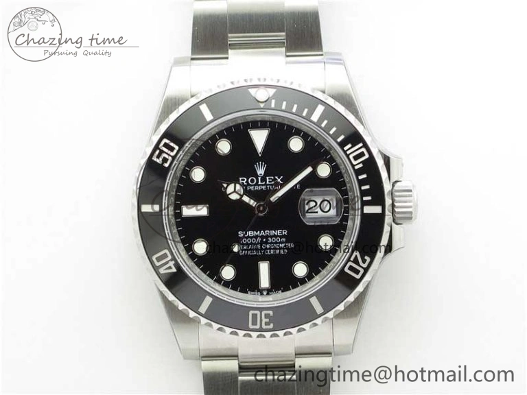Submariner 126610 LN Black Ceramic Noob 1:1 Best Edition 904L SS Case and Bracelet A Breathable 2762