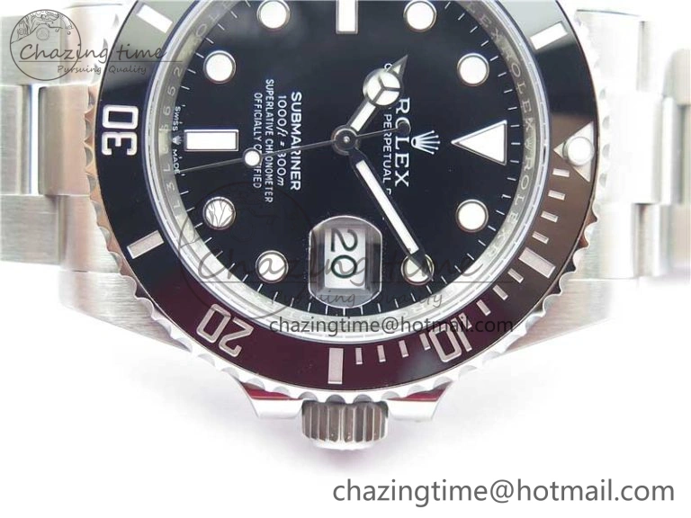 Submariner 126610 LN Black Ceramic Noob 1:1 Best Edition 904L SS Case and Bracelet A Breathable 2762