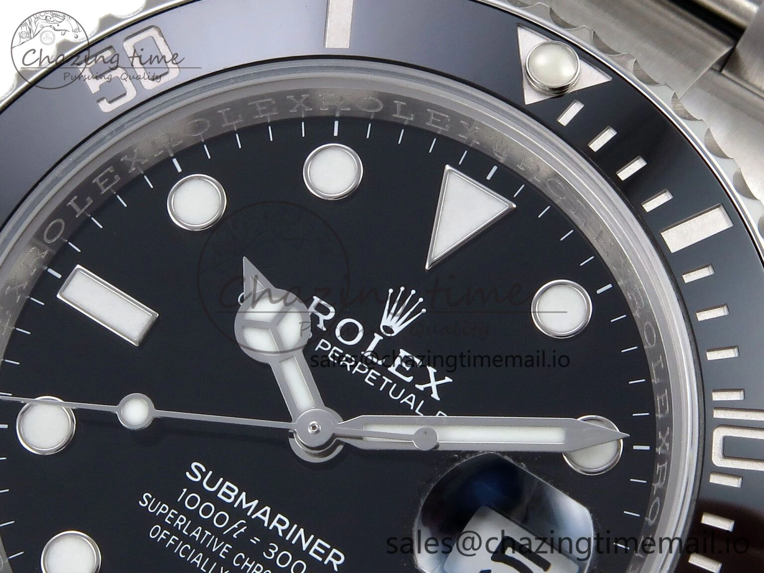 EasyMatch Submariner 126610 LN HGF 1:1 Best Edition Black Dial on SS Bracelet SH3235 V 1263