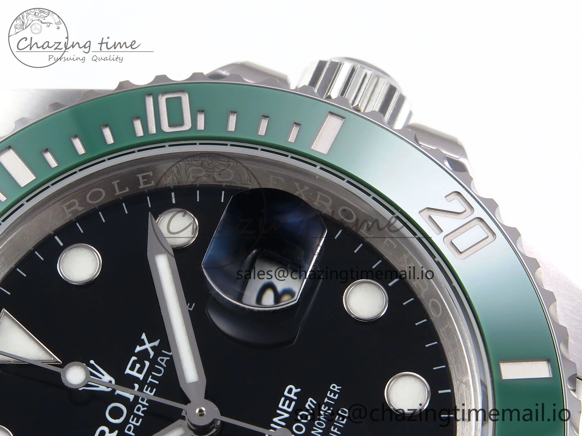 Submariner 126610 LV 41mm RF 1:1 Best Edition Green Ceramic on SS 904L Bracelet Steel VR Comfortable 1013